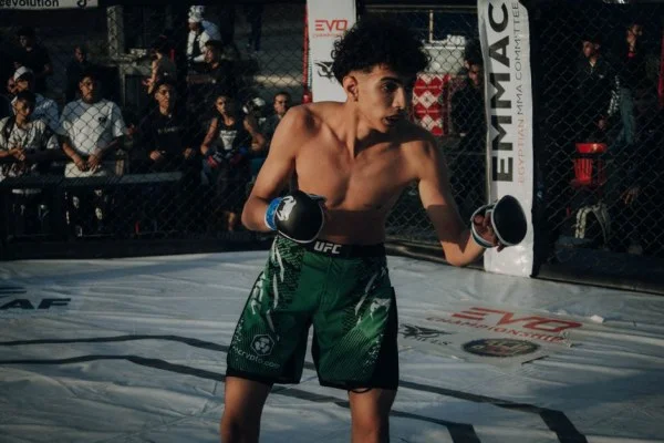 UFC octagon fight